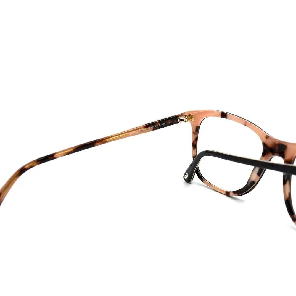 NEW TOM FORD TF5672-B 005 BLACK/HAVANA BLUE BLOCK LENS AUTHENTIC EYEGLAS…